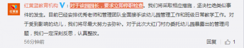 北京紅黃藍幼兒園被指老師虐待學生 園長被停職