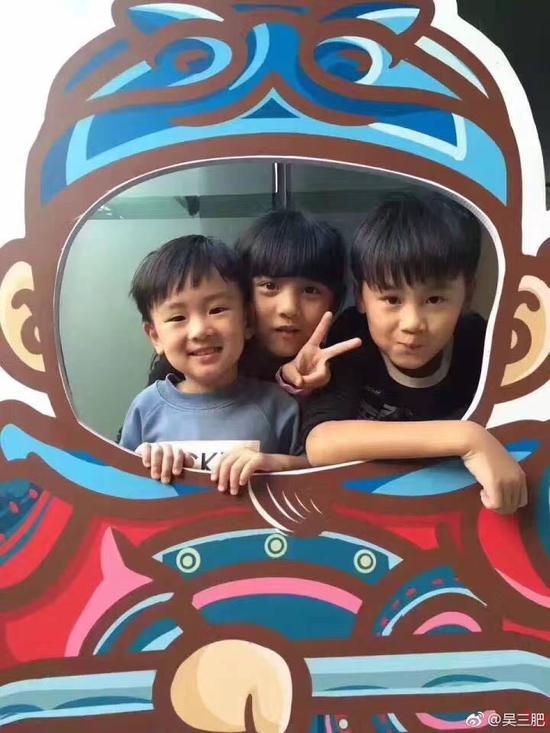 林家三個孩子的生前合影。受訪者供圖