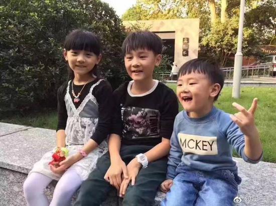 林家三個孩子的生前合影。受訪者供圖